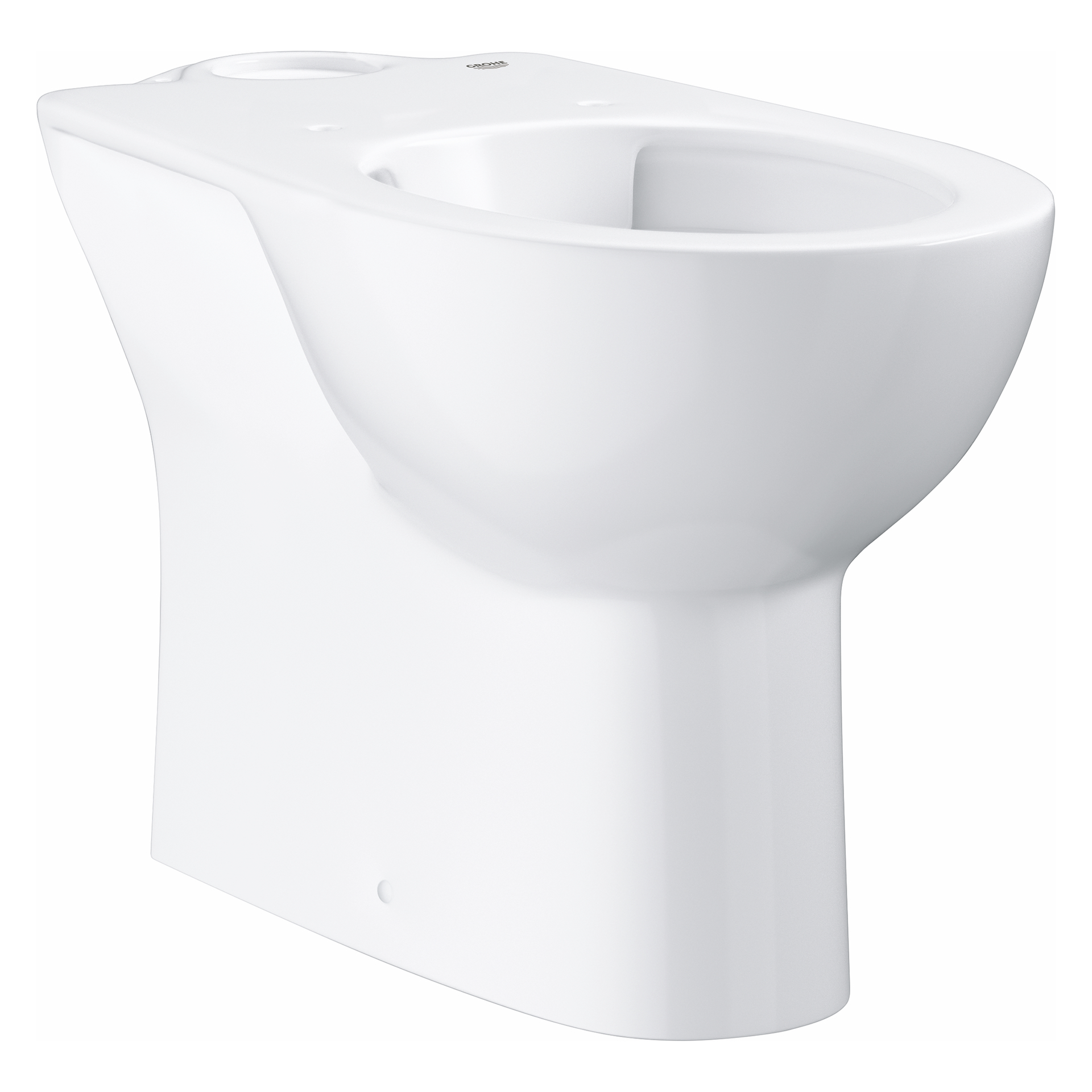 GROHE Stand-WC-Kombination Bau Keramik 39429 ohne Spülkasten alpinweiß